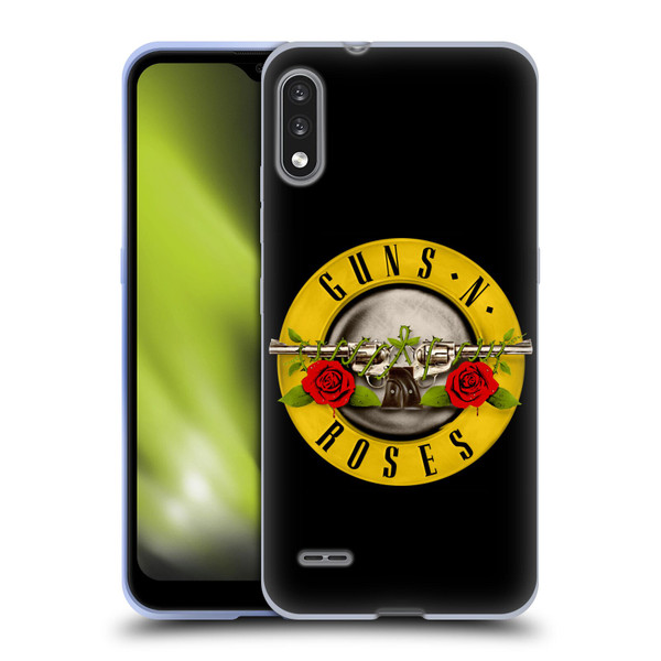 Guns N' Roses Key Art Bullet Logo Soft Gel Case for LG K22