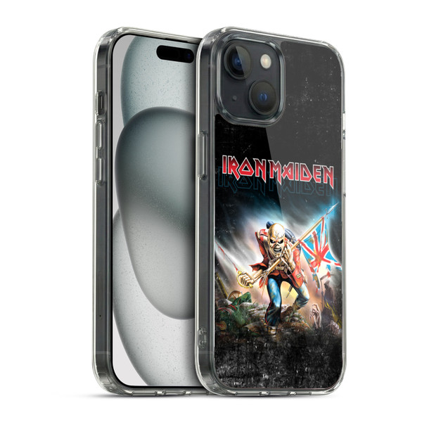 Iron Maiden Art Trooper 2016 Soft Gel Case for Apple iPhone 15 & MagSafe