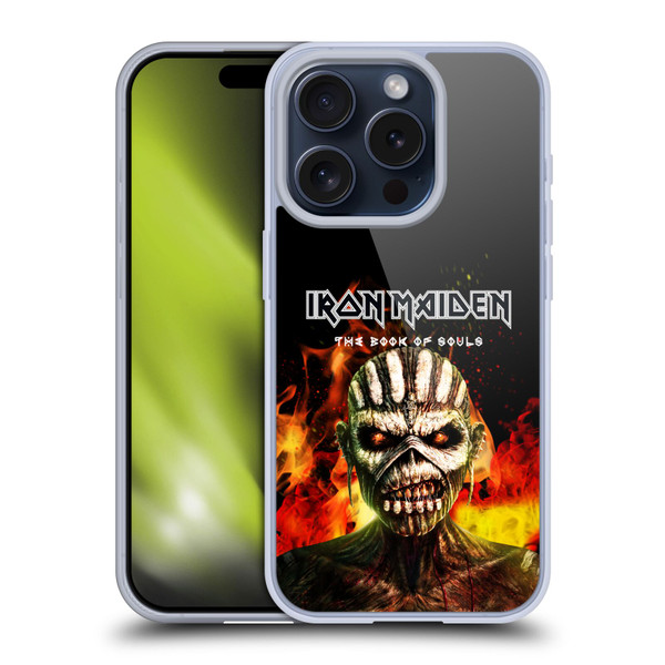 Iron Maiden Tours TBOS Soft Gel Case for Apple iPhone 15 Pro & MagSafe