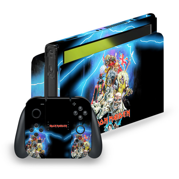 Iron Maiden Graphic Art Best Of Beast Vinyl Sticker Skin Decal Cover for Nintendo Switch OLED