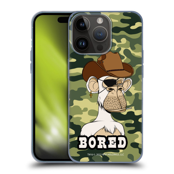 Bored of Directors Graphics APE #8519 Soft Gel Case for Apple iPhone 15 Pro