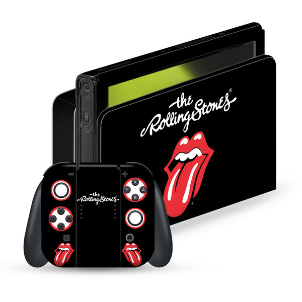 The Rolling Stones Art Classic Tongue Logo Vinyl Sticker Skin Decal Cover for Nintendo Switch OLED