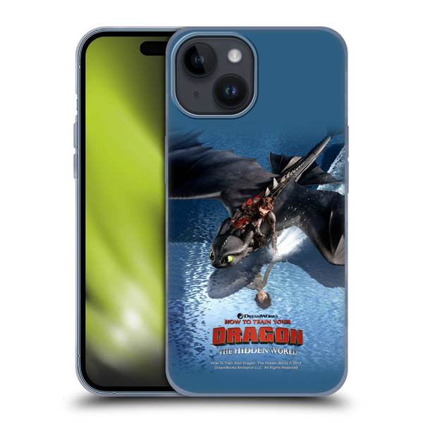 How To Train Your Dragon III The Hidden World Hiccup & Toothless 2 Soft Gel Case for Apple iPhone 15