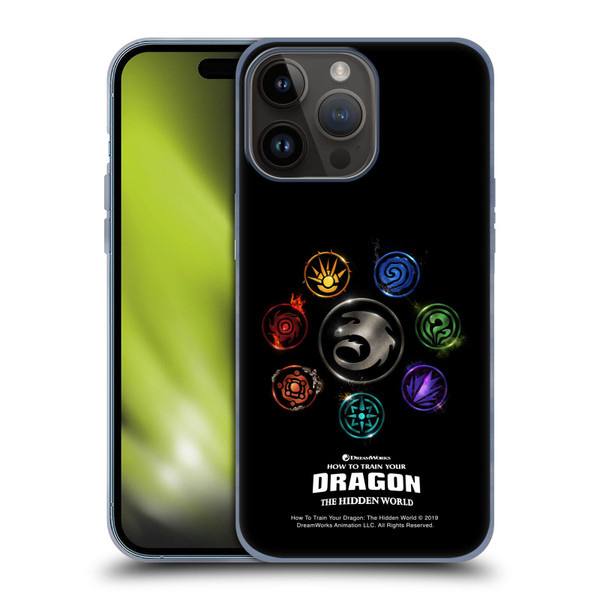 How To Train Your Dragon III Icon Art Group Soft Gel Case for Apple iPhone 15 Pro Max