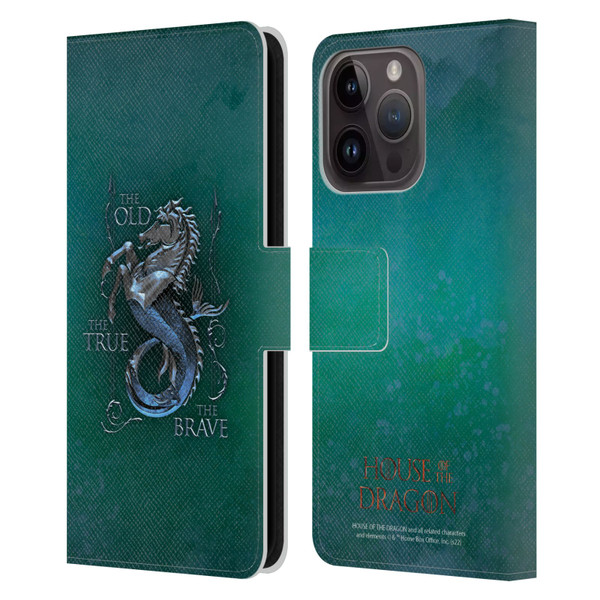 House Of The Dragon: Television Series Key Art Velaryon Leather Book Wallet Case Cover For Apple iPhone 15 Pro