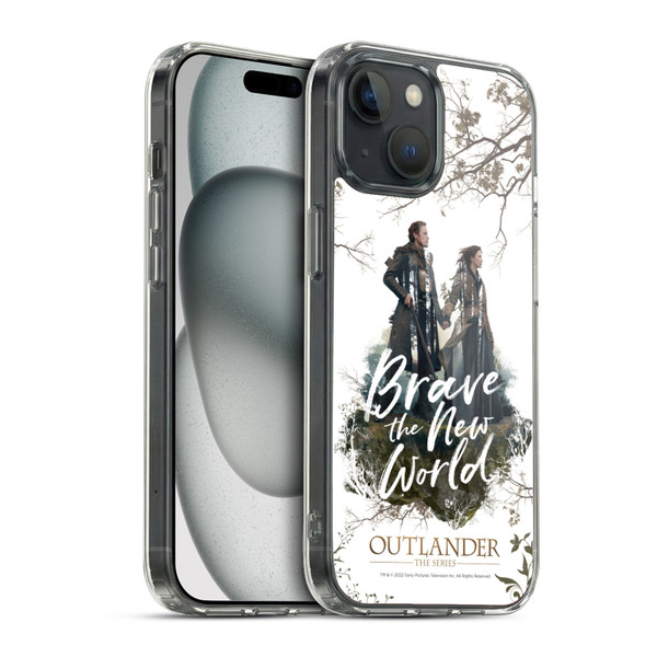 Outlander Composed Graphics Brave The New World Soft Gel Case for Apple iPhone 15 & MagSafe