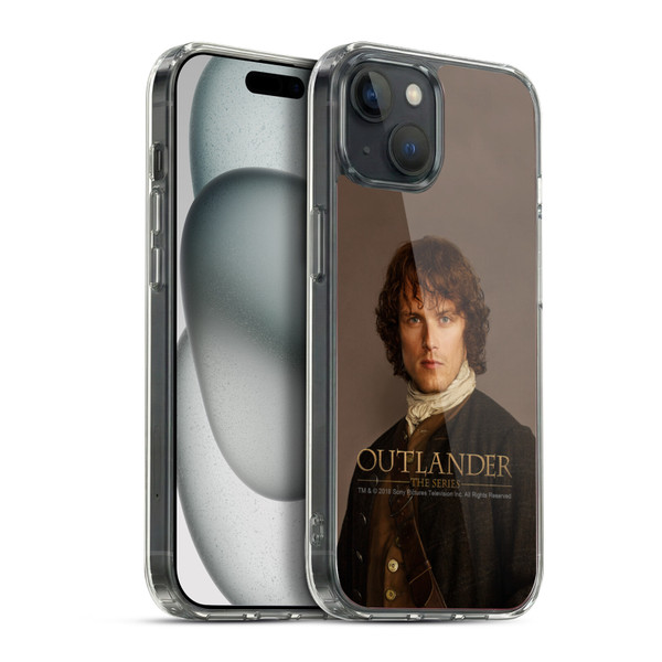 Outlander Characters Jamie Traditional Soft Gel Case for Apple iPhone 15 Plus & MagSafe
