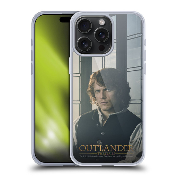 Outlander Characters Jamie Fraser Soft Gel Case for Apple iPhone 15 Pro Max