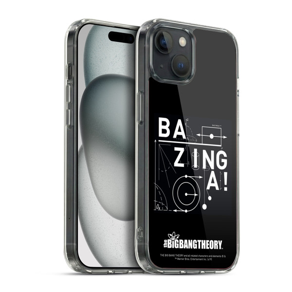 The Big Bang Theory Bazinga Physics Soft Gel Case for Apple iPhone 15 Plus & MagSafe