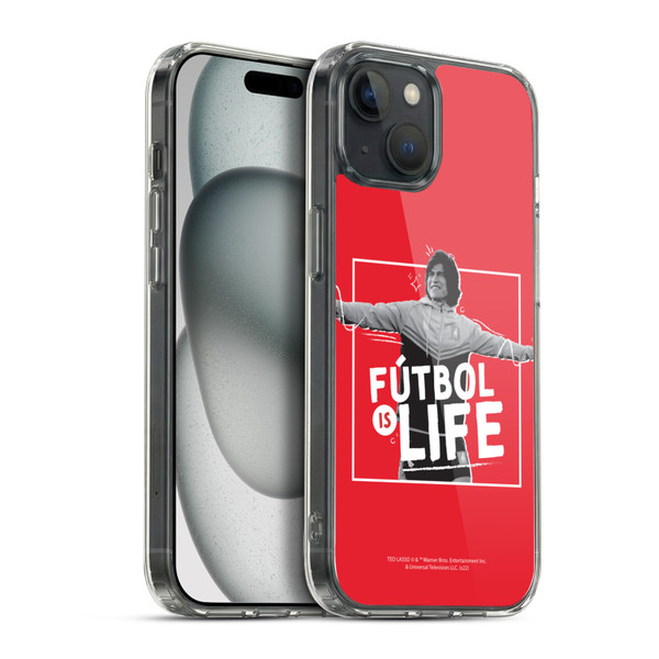 Ted Lasso Season 2 Graphics Dani Rojas Soft Gel Case for Apple iPhone 15 Plus & MagSafe