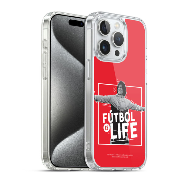 Ted Lasso Season 2 Graphics Dani Rojas Soft Gel Case for Apple iPhone 15 Pro & MagSafe