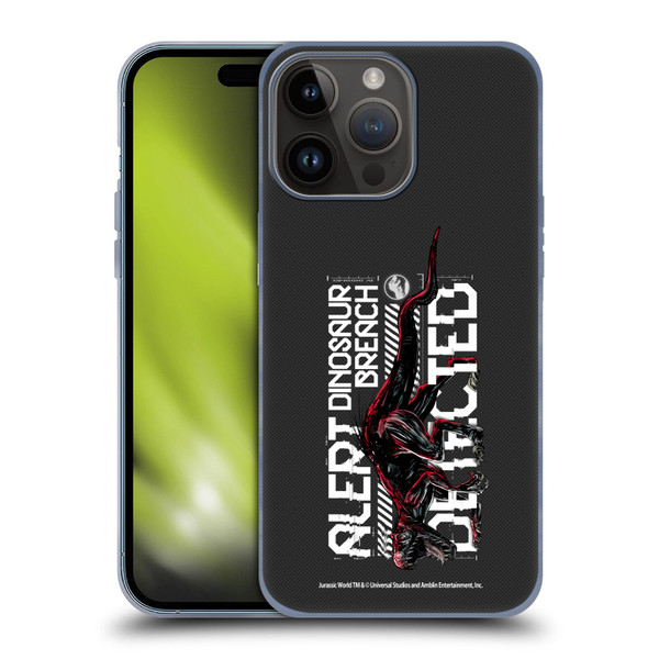 Jurassic World Fallen Kingdom Key Art Dinosaur Breach Soft Gel Case for Apple iPhone 15 Pro Max