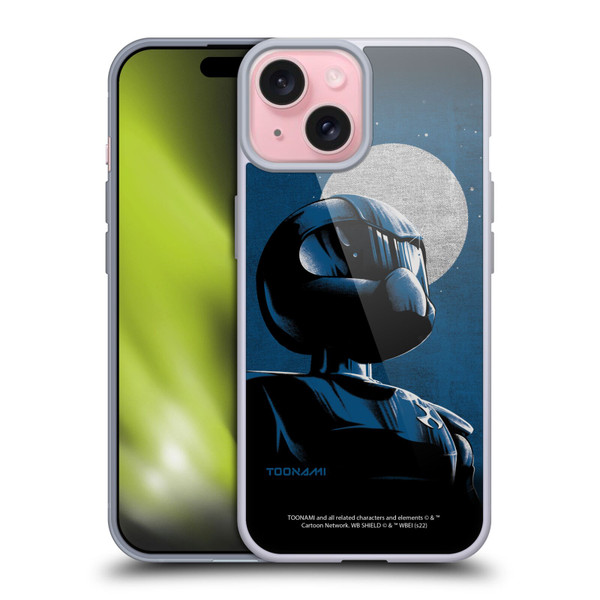 Toonami Graphics Character Art Soft Gel Case for Apple iPhone 15