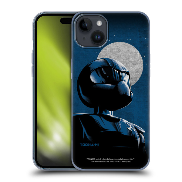Toonami Graphics Character Art Soft Gel Case for Apple iPhone 15 Plus