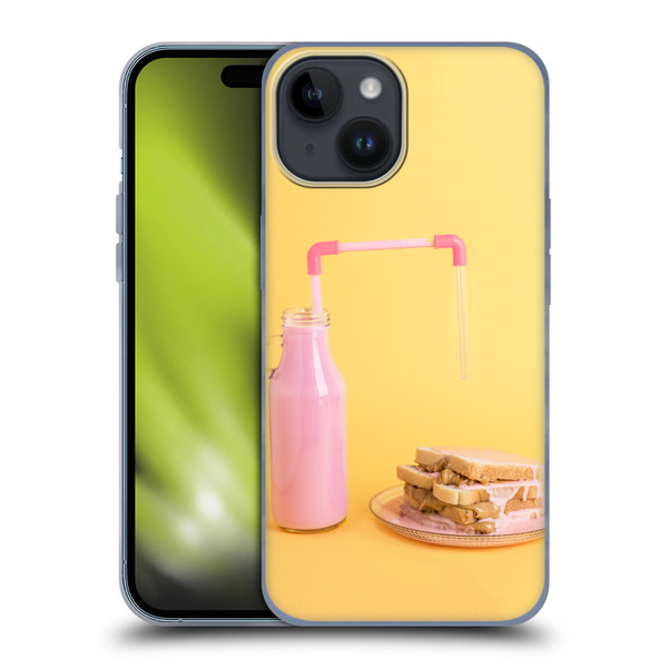 Pepino De Mar Foods Sandwich 2 Soft Gel Case for Apple iPhone 15