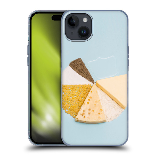 Pepino De Mar Foods Pie Soft Gel Case for Apple iPhone 15 Plus