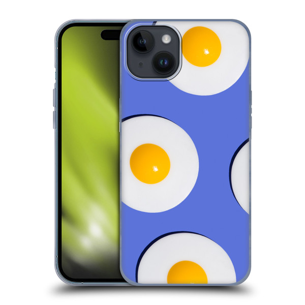 Pepino De Mar Patterns 2 Egg Soft Gel Case for Apple iPhone 15 Plus