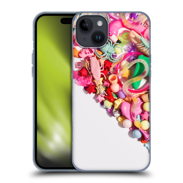 Pepino De Mar Patterns 2 Toy Soft Gel Case for Apple iPhone 15 Plus