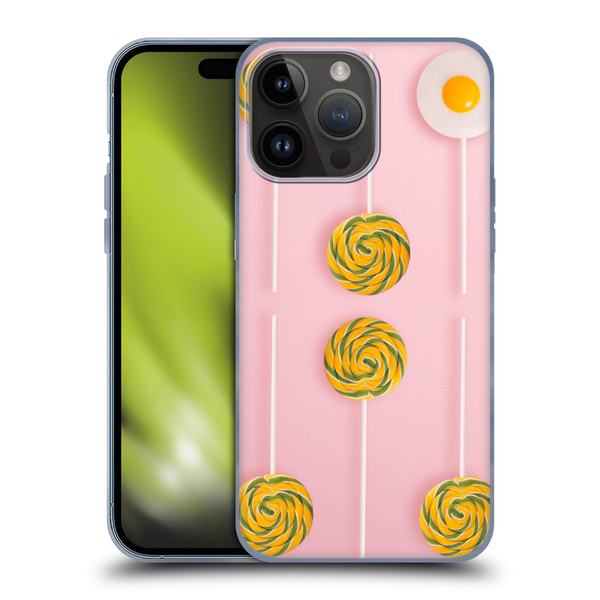 Pepino De Mar Patterns 2 Lollipop Soft Gel Case for Apple iPhone 15 Pro Max