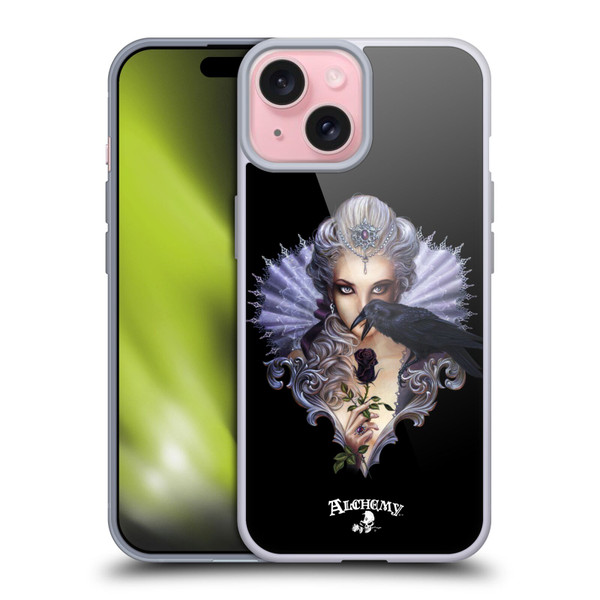Alchemy Gothic Woman Ravenous Soft Gel Case for Apple iPhone 15
