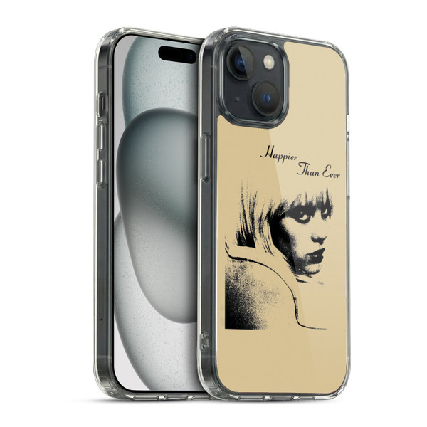 Billie Eilish Happier Than Ever Album Image Soft Gel Case for Apple iPhone 15 & MagSafe