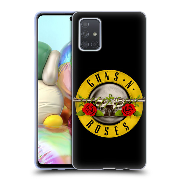 Guns N' Roses Key Art Bullet Logo Soft Gel Case for Samsung Galaxy A71 (2019)
