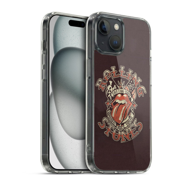 The Rolling Stones Tours Tattoo You 1981 Soft Gel Case for Apple iPhone 15 & MagSafe