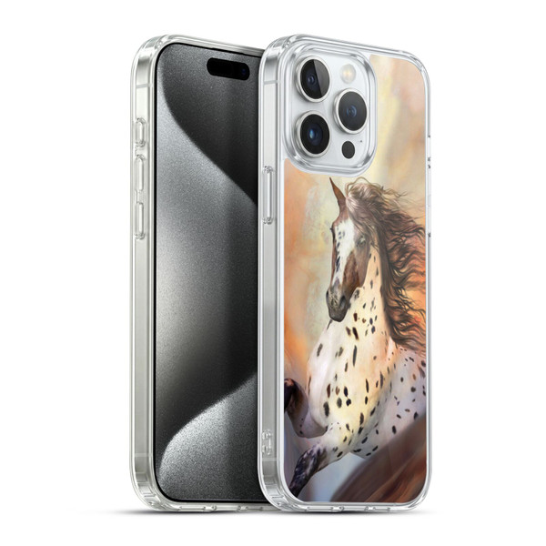 Simone Gatterwe Horses Wild 2 Soft Gel Case for Apple iPhone 15 Pro Max & MagSafe