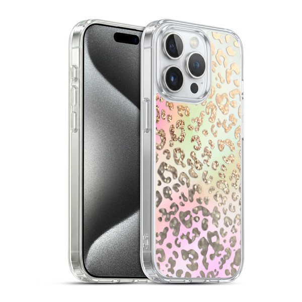 Monika Strigel Dreamland Gold Leopard Soft Gel Case for Apple iPhone 15 Pro & MagSafe