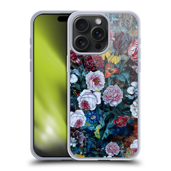 Riza Peker Florals Full Bloom Soft Gel Case for Apple iPhone 15 Pro Max