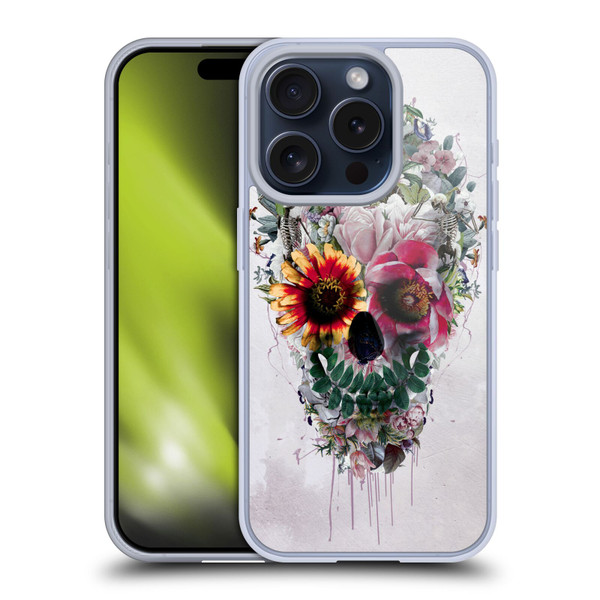 Riza Peker Skulls 6 Sugar Soft Gel Case for Apple iPhone 15 Pro