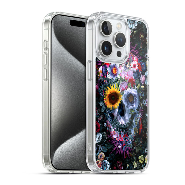 Riza Peker Skulls 9 Skull Soft Gel Case for Apple iPhone 15 Pro & MagSafe