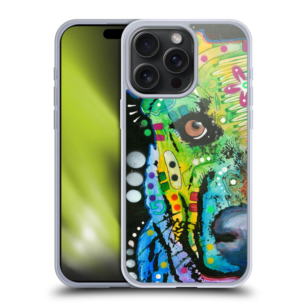 Dean Russo Dogs Bulldog Soft Gel Case for Apple iPhone 15 Pro Max