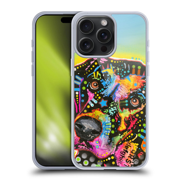 Dean Russo Dogs Labrador Soft Gel Case for Apple iPhone 15 Pro Max
