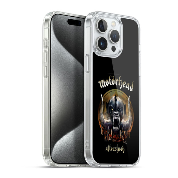 Motorhead Graphics Aftershock Soft Gel Case for Apple iPhone 15 Pro Max & MagSafe