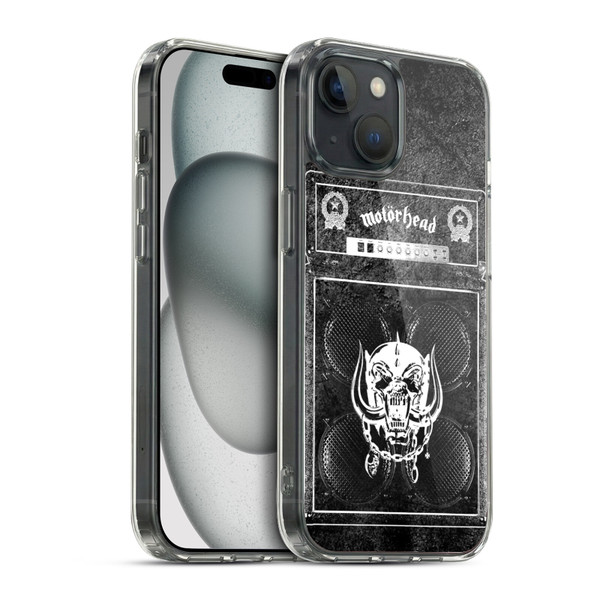 Motorhead Key Art Amp Stack Soft Gel Case for Apple iPhone 15 & MagSafe