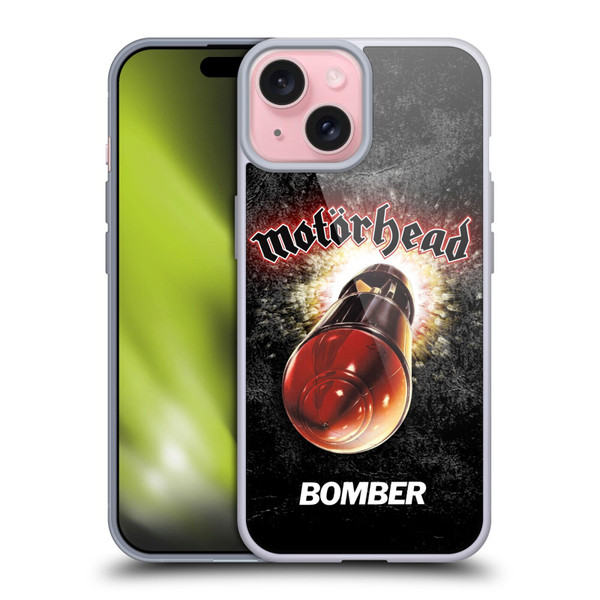 Motorhead Key Art Bomber Soft Gel Case for Apple iPhone 15