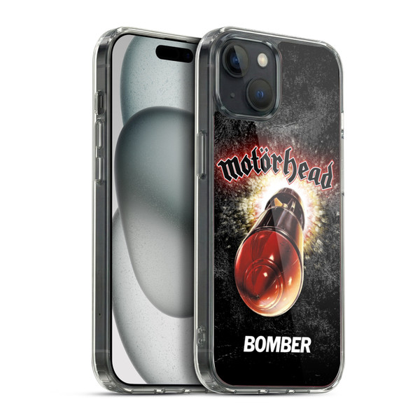 Motorhead Key Art Bomber Soft Gel Case for Apple iPhone 15 Plus & MagSafe