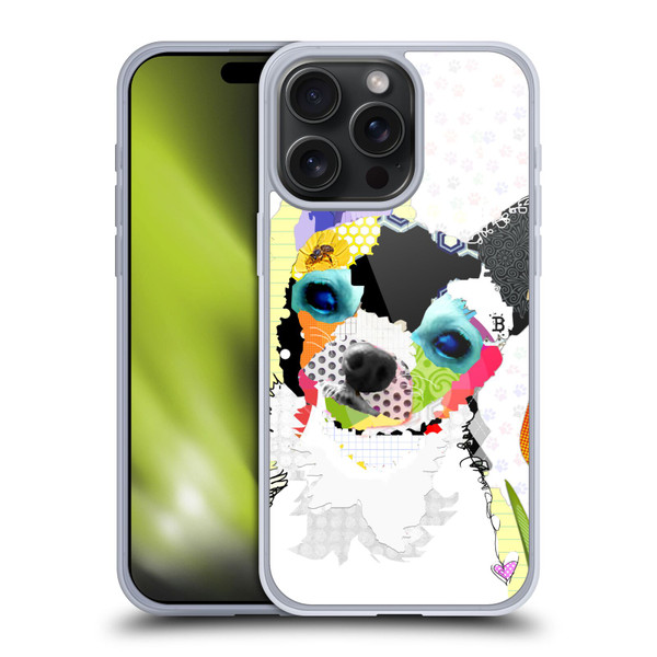 Michel Keck Dogs 2 Chihuahua Soft Gel Case for Apple iPhone 15 Pro Max