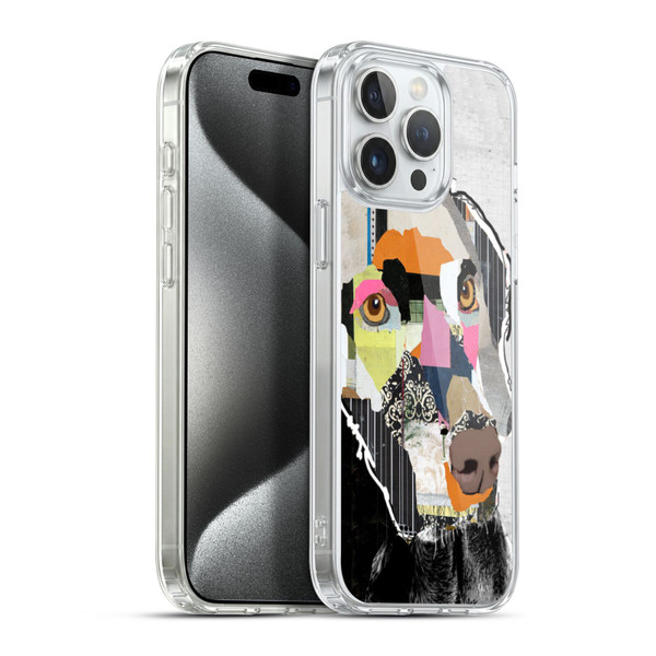 Michel Keck Dogs 2 Weimaraner Soft Gel Case for Apple iPhone 15 Pro Max & MagSafe