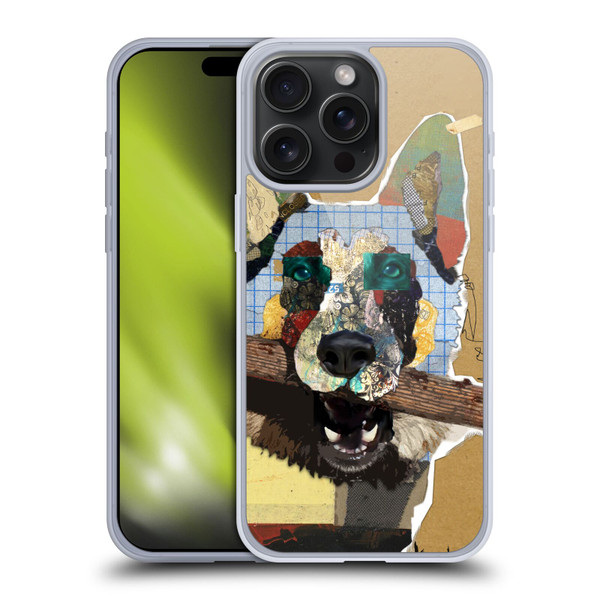 Michel Keck Dogs 3 German Shepherd Soft Gel Case for Apple iPhone 15 Pro Max