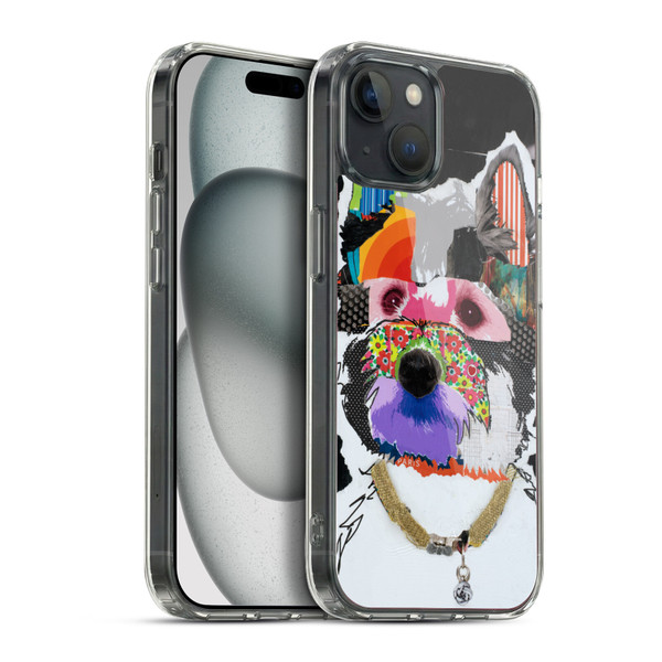 Michel Keck Dogs Westie Soft Gel Case for Apple iPhone 15 Plus & MagSafe