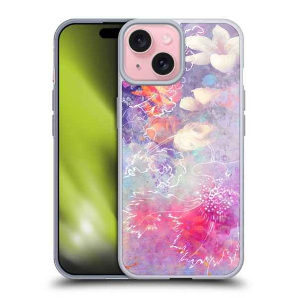 Aimee Stewart Assorted Designs Lily Soft Gel Case for Apple iPhone 15