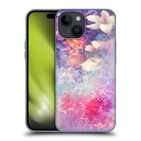 Aimee Stewart Assorted Designs Lily Soft Gel Case for Apple iPhone 15