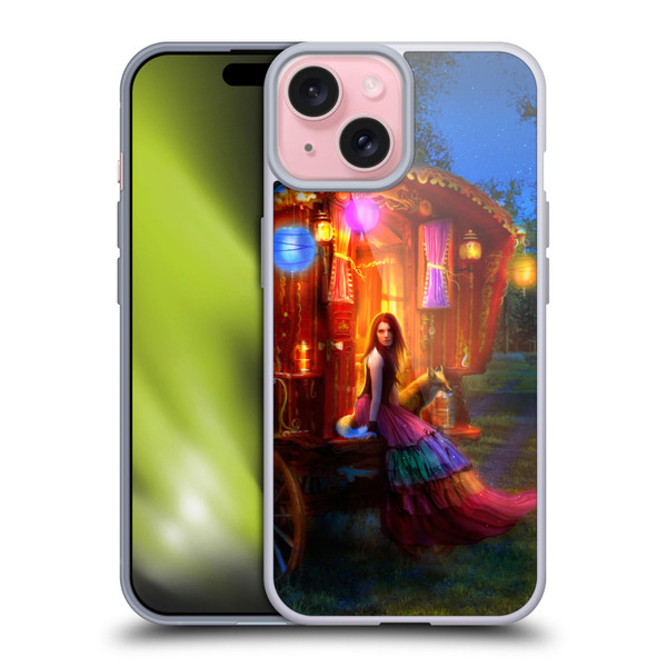 Aimee Stewart Fantasy Wanderlust Soft Gel Case for Apple iPhone 15