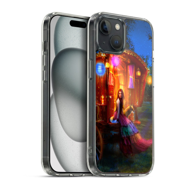 Aimee Stewart Fantasy Wanderlust Soft Gel Case for Apple iPhone 15 Plus & MagSafe