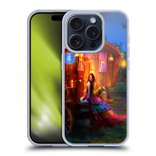 Aimee Stewart Fantasy Wanderlust Soft Gel Case for Apple iPhone 15 Pro