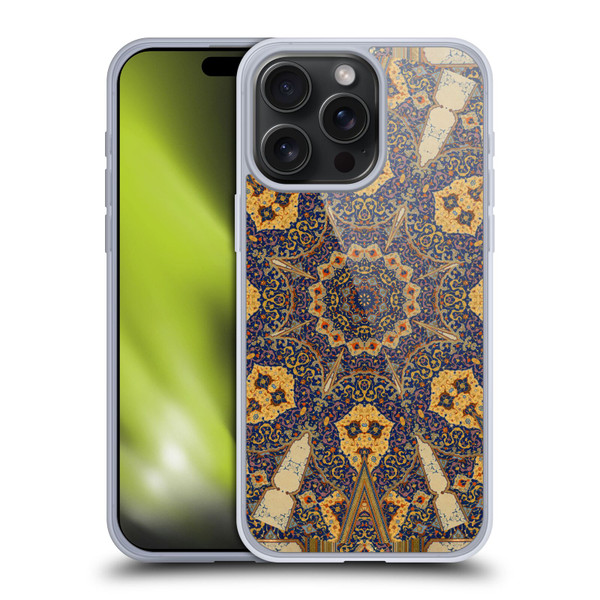Aimee Stewart Mandala Ancient Script Soft Gel Case for Apple iPhone 15 Pro Max