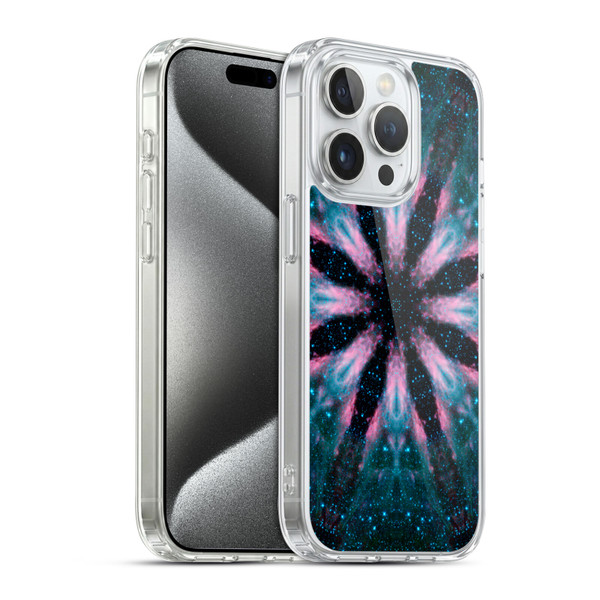 Aimee Stewart Mandala Floral Galaxy Soft Gel Case for Apple iPhone 15 Pro & MagSafe