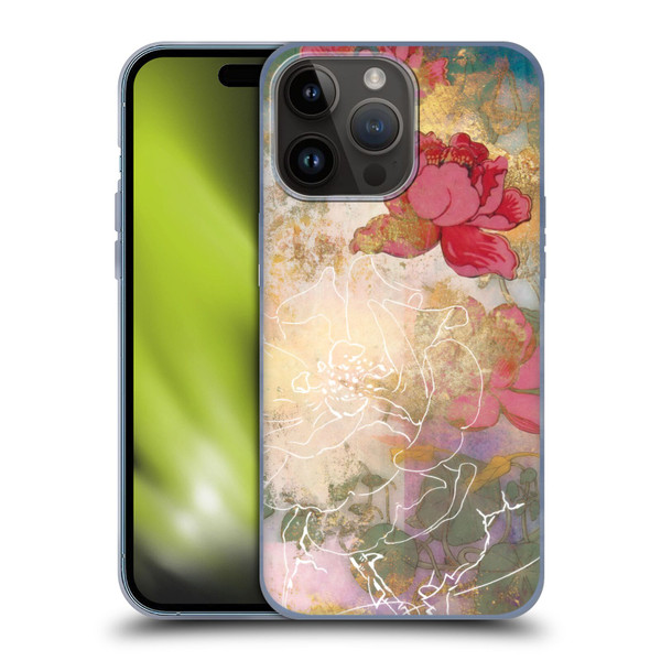 Aimee Stewart Smokey Floral Midsummer Soft Gel Case for Apple iPhone 15 Pro Max